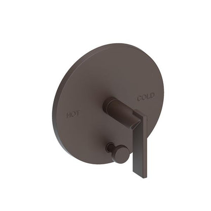 Newport Brass - Keaton Balanced Pressure Tub & Shower Diverter Plate with Handle. Less Showerhead, arm and flange.