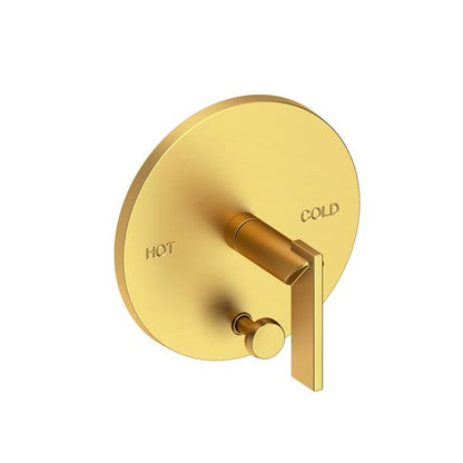 Newport Brass - Keaton Balanced Pressure Tub & Shower Diverter Plate with Handle. Less Showerhead, arm and flange.
