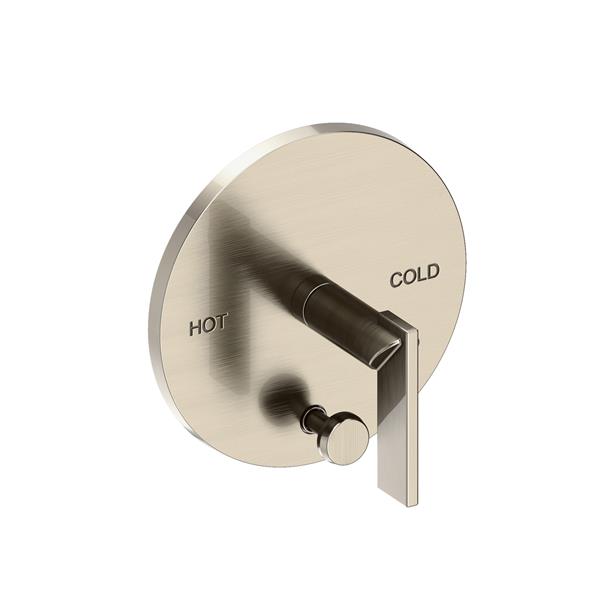 Newport Brass - Keaton Balanced Pressure Tub & Shower Diverter Plate with Handle. Less Showerhead, arm and flange.