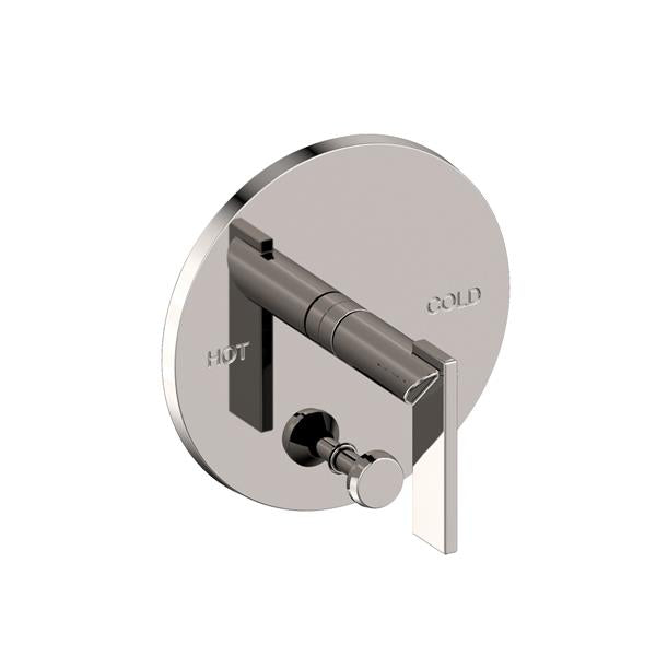 Newport Brass - Keaton Balanced Pressure Tub & Shower Diverter Plate with Handle. Less Showerhead, arm and flange.