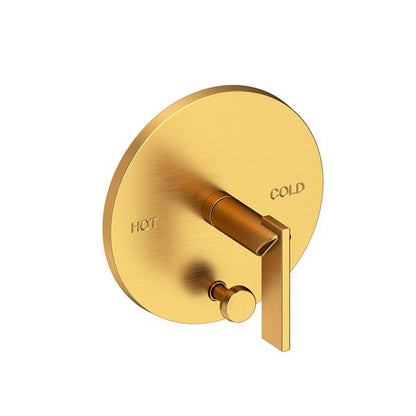 Newport Brass - Keaton Balanced Pressure Tub & Shower Diverter Plate with Handle. Less Showerhead, arm and flange.