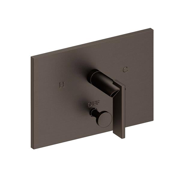 Newport Brass - Metro Balanced Pressure Tub & Shower Diverter Plate with Handle. Less Showerhead, arm and flange.