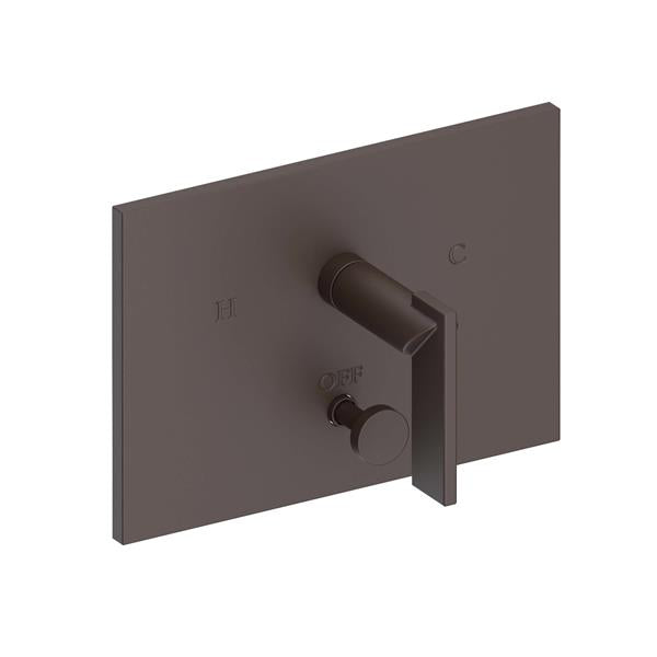 Newport Brass - Metro Balanced Pressure Tub & Shower Diverter Plate with Handle. Less Showerhead, arm and flange.
