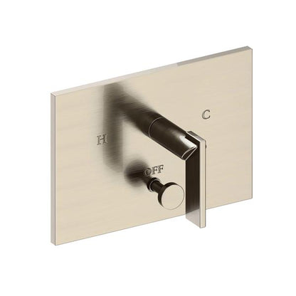 Newport Brass - Metro Balanced Pressure Tub & Shower Diverter Plate with Handle. Less Showerhead, arm and flange.