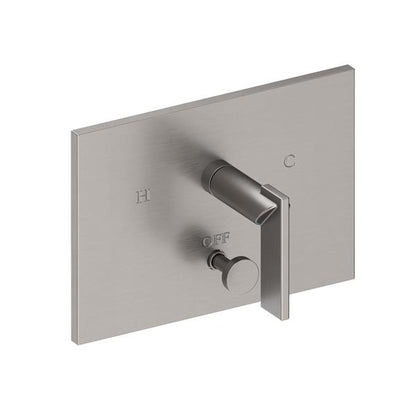 Newport Brass - Metro Balanced Pressure Tub & Shower Diverter Plate with Handle. Less Showerhead, arm and flange.