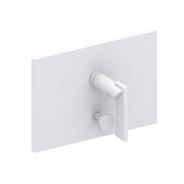 Newport Brass - Metro Balanced Pressure Tub & Shower Diverter Plate with Handle. Less Showerhead, arm and flange.