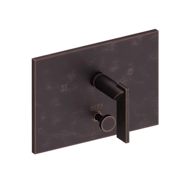 Newport Brass - Metro Balanced Pressure Tub & Shower Diverter Plate with Handle. Less Showerhead, arm and flange.