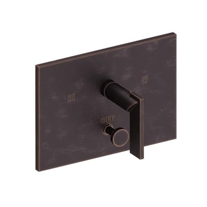 Newport Brass - Metro Balanced Pressure Tub & Shower Diverter Plate with Handle. Less Showerhead, arm and flange.