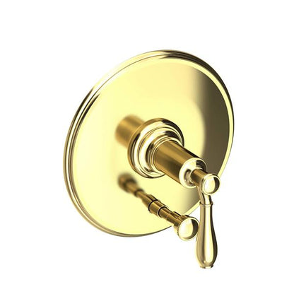 Newport Brass - Ithaca Balanced Pressure Tub & Shower Diverter Plate with Handle. Less Showerhead, arm and flange.