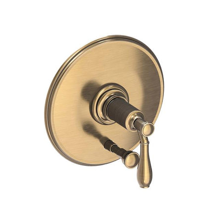 Newport Brass - Ithaca Balanced Pressure Tub & Shower Diverter Plate with Handle. Less Showerhead, arm and flange.