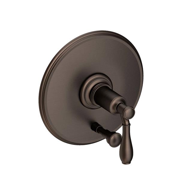 Newport Brass - Ithaca Balanced Pressure Tub & Shower Diverter Plate with Handle. Less Showerhead, arm and flange.