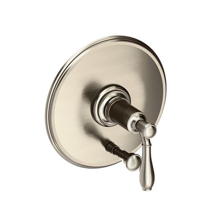 Newport Brass - Ithaca Balanced Pressure Tub & Shower Diverter Plate with Handle. Less Showerhead, arm and flange.