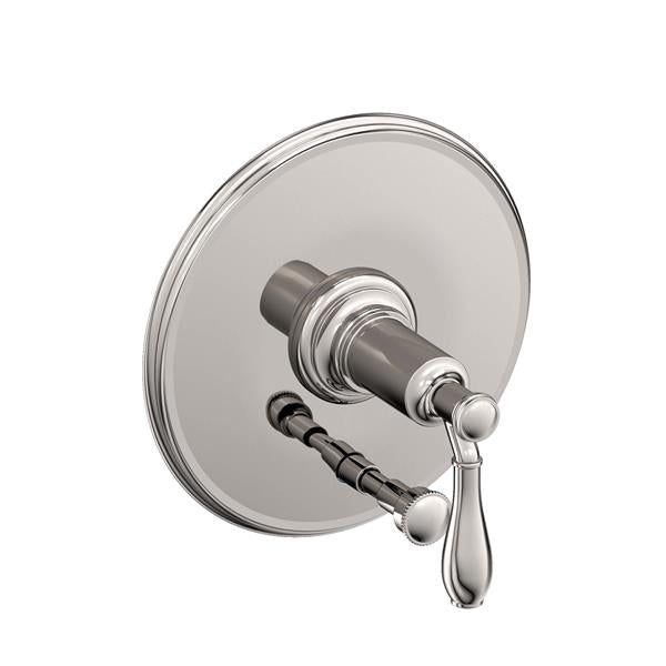 Newport Brass - Ithaca Balanced Pressure Tub & Shower Diverter Plate with Handle. Less Showerhead, arm and flange.