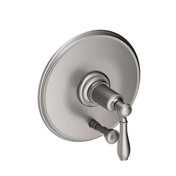 Newport Brass - Ithaca Balanced Pressure Tub & Shower Diverter Plate with Handle. Less Showerhead, arm and flange.