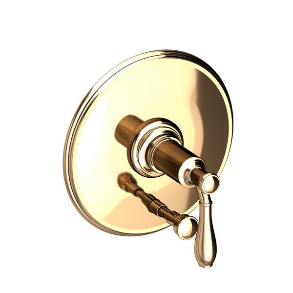 Newport Brass - Ithaca Balanced Pressure Tub & Shower Diverter Plate with Handle. Less Showerhead, arm and flange.