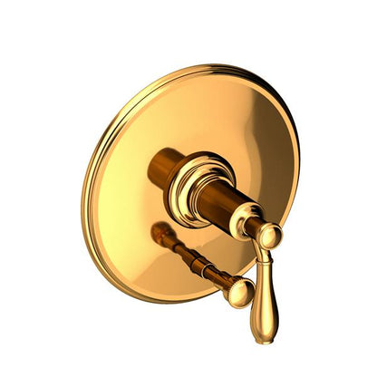 Newport Brass - Ithaca Balanced Pressure Tub & Shower Diverter Plate with Handle. Less Showerhead, arm and flange.