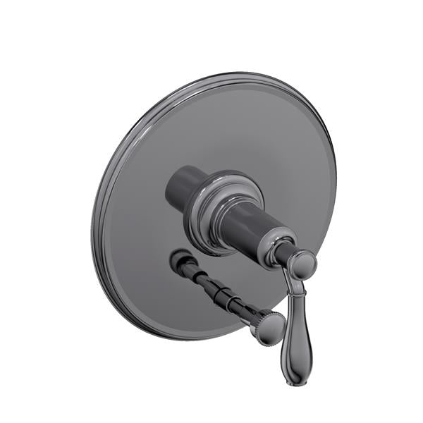 Newport Brass - Ithaca Balanced Pressure Tub & Shower Diverter Plate with Handle. Less Showerhead, arm and flange.