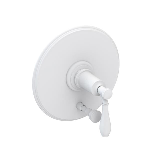 Newport Brass - Ithaca Balanced Pressure Tub & Shower Diverter Plate with Handle. Less Showerhead, arm and flange.