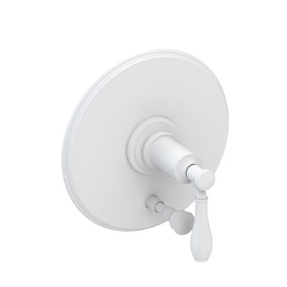 Newport Brass - Ithaca Balanced Pressure Tub & Shower Diverter Plate with Handle. Less Showerhead, arm and flange.