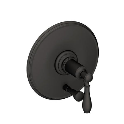 Newport Brass - Ithaca Balanced Pressure Tub & Shower Diverter Plate with Handle. Less Showerhead, arm and flange.