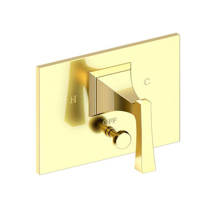 Newport Brass - Joffrey Balanced Pressure Tub & Shower Diverter Plate with Handle. Less Showerhead, arm and flange.