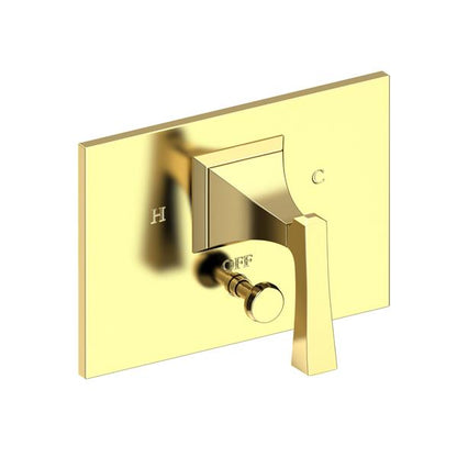 Newport Brass - Joffrey Balanced Pressure Tub & Shower Diverter Plate with Handle. Less Showerhead, arm and flange.