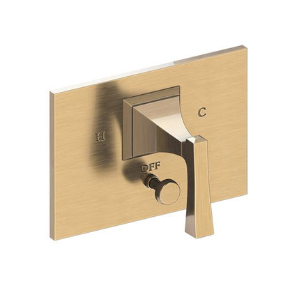 Newport Brass - Joffrey Balanced Pressure Tub & Shower Diverter Plate with Handle. Less Showerhead, arm and flange.