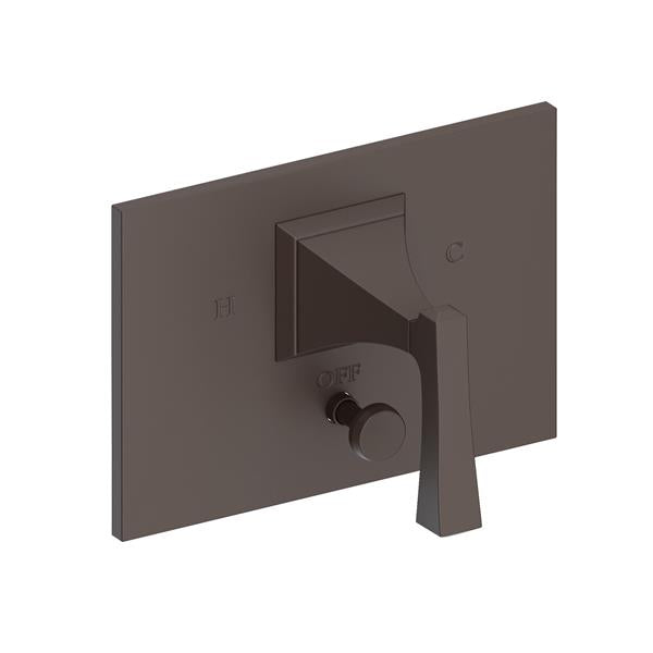 Newport Brass - Joffrey Balanced Pressure Tub & Shower Diverter Plate with Handle. Less Showerhead, arm and flange.