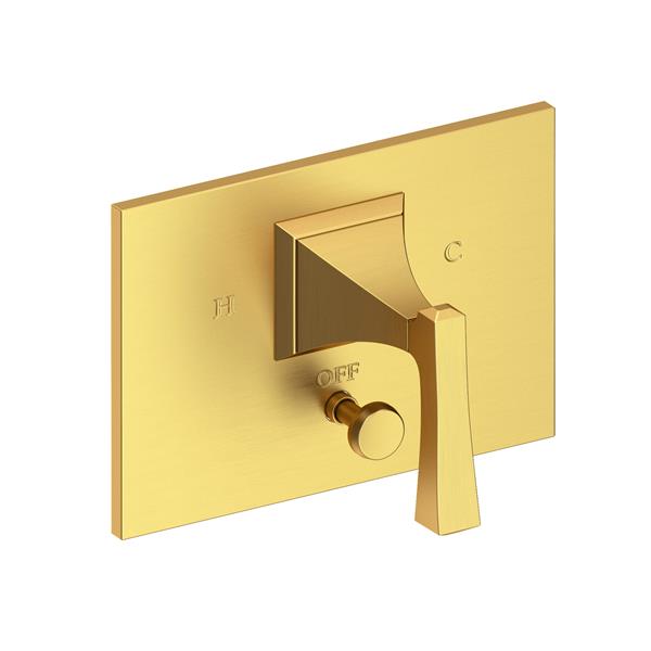 Newport Brass - Joffrey Balanced Pressure Tub & Shower Diverter Plate with Handle. Less Showerhead, arm and flange.