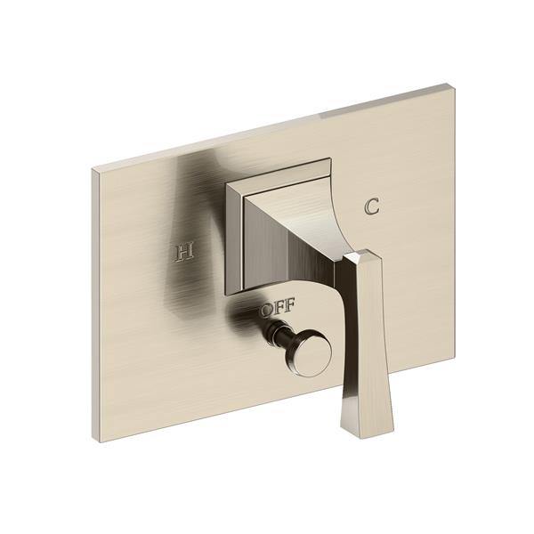 Newport Brass - Joffrey Balanced Pressure Tub & Shower Diverter Plate with Handle. Less Showerhead, arm and flange.