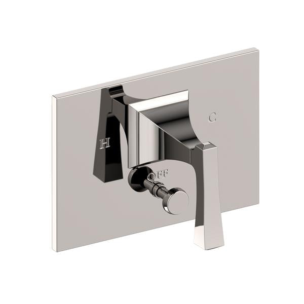 Newport Brass - Joffrey Balanced Pressure Tub & Shower Diverter Plate with Handle. Less Showerhead, arm and flange.