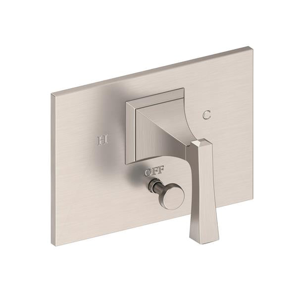 Newport Brass - Joffrey Balanced Pressure Tub & Shower Diverter Plate with Handle. Less Showerhead, arm and flange.