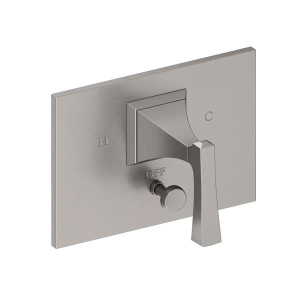 Newport Brass - Joffrey Balanced Pressure Tub & Shower Diverter Plate with Handle. Less Showerhead, arm and flange.