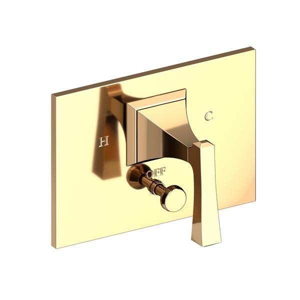 Newport Brass - Joffrey Balanced Pressure Tub & Shower Diverter Plate with Handle. Less Showerhead, arm and flange.
