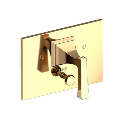 Newport Brass - Joffrey Balanced Pressure Tub & Shower Diverter Plate with Handle. Less Showerhead, arm and flange.
