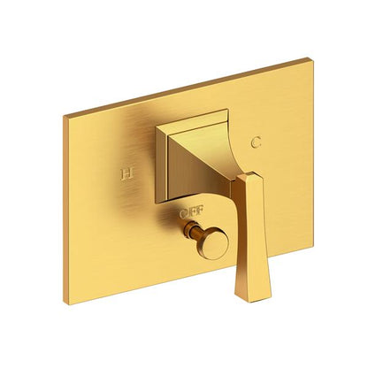 Newport Brass - Joffrey Balanced Pressure Tub & Shower Diverter Plate with Handle. Less Showerhead, arm and flange.