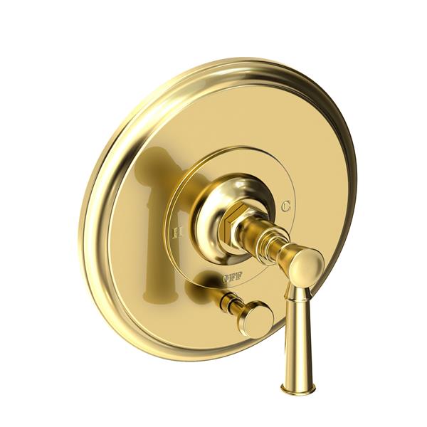 Newport Brass - Balanced Pressure Tub & Shower Diverter Plate With Handle