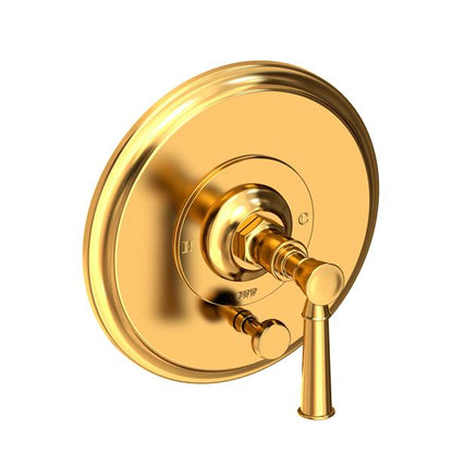 Newport Brass - Balanced Pressure Tub & Shower Diverter Plate With Handle