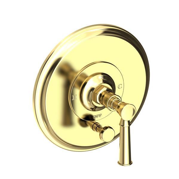Newport Brass - Balanced Pressure Tub & Shower Diverter Plate With Handle