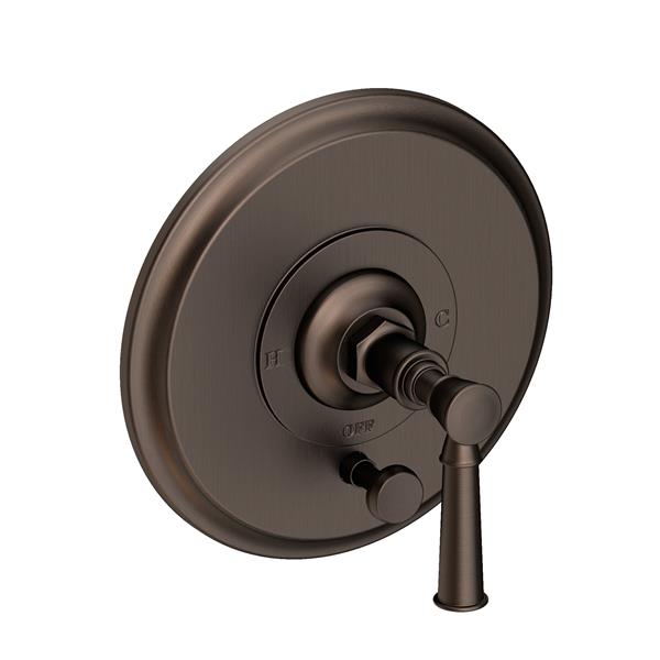 Newport Brass - Balanced Pressure Tub & Shower Diverter Plate With Handle