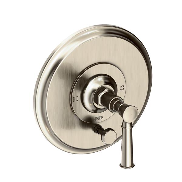 Newport Brass - Balanced Pressure Tub & Shower Diverter Plate With Handle