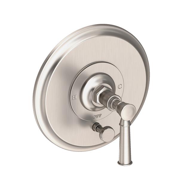 Newport Brass - Balanced Pressure Tub & Shower Diverter Plate With Handle