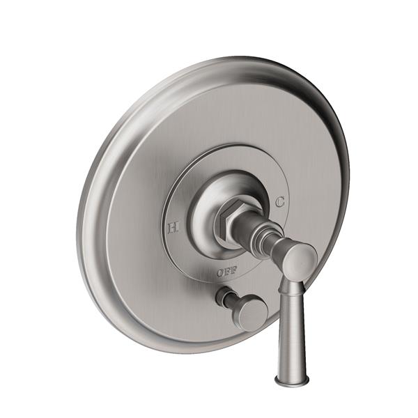 Newport Brass - Balanced Pressure Tub & Shower Diverter Plate With Handle