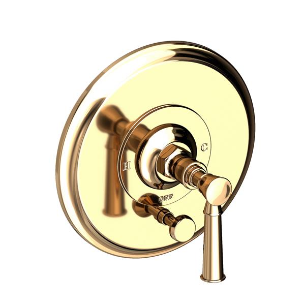 Newport Brass - Balanced Pressure Tub & Shower Diverter Plate With Handle