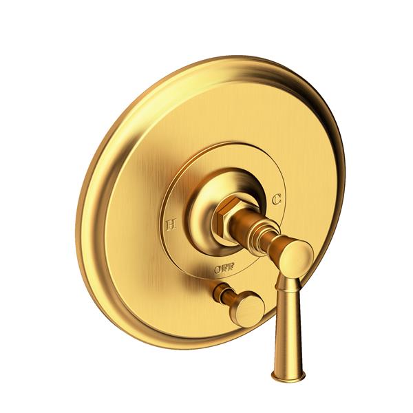 Newport Brass - Balanced Pressure Tub & Shower Diverter Plate With Handle