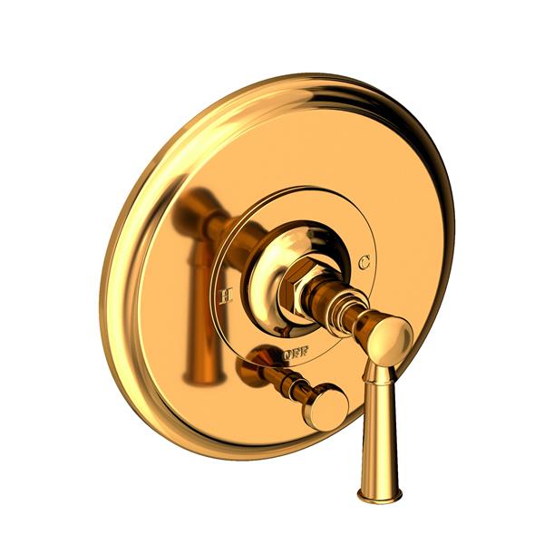 Newport Brass - Balanced Pressure Tub & Shower Diverter Plate With Handle