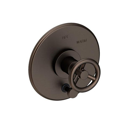 Newport Brass - Slater Balanced Pressure Tub & Shower Diverter Plate with Handle. Less Showerhead, arm and flange.