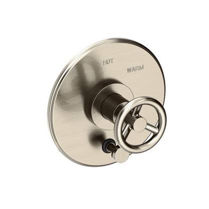Newport Brass - Slater Balanced Pressure Tub & Shower Diverter Plate with Handle. Less Showerhead, arm and flange.