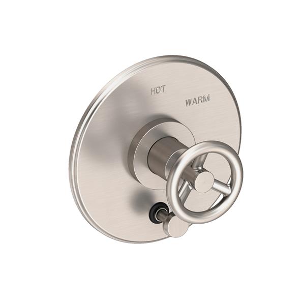 Newport Brass - Slater Balanced Pressure Tub & Shower Diverter Plate with Handle. Less Showerhead, arm and flange.