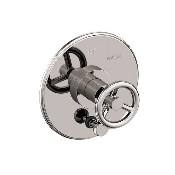 Newport Brass - Slater Balanced Pressure Tub & Shower Diverter Plate with Handle. Less Showerhead, arm and flange.